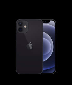 iPhone 12 黑色機型展示