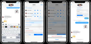 iPhone 12i 群組對話功能介面