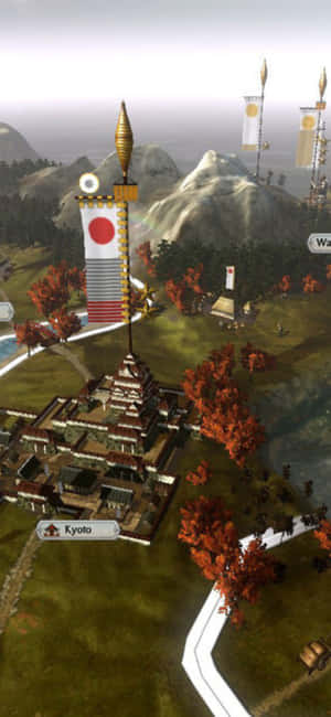 iPhone X Total War Shogun 2 背景 — 19.5:9 壁紙