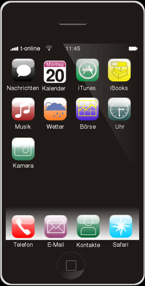 iPhone主螢幕與應用程式圖示