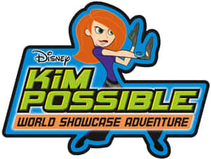 Kim Possible 角色標誌，用於 World Showcase Adventure — 金範 壁紙