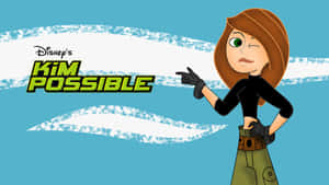 Kim Possible 自信地眨眼並指著。 — 金範 壁紙