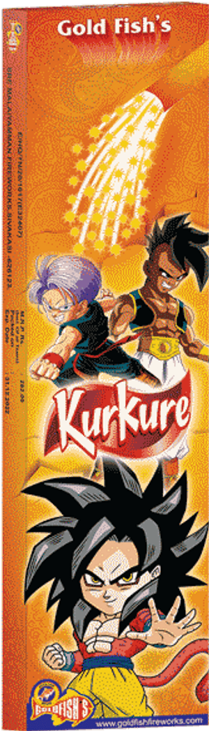 Kurkure金魚煙火廣告