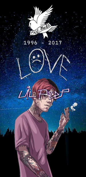 Lil Peep 背景 — Pixel 4 壁紙