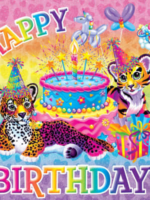 Lisa Frank 背景 — iPad Pro 12.9 壁紙