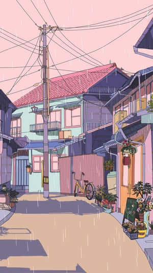 Lo Fi 背景 — 低傳真 壁紙