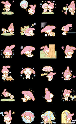 My Melody 表情與活動