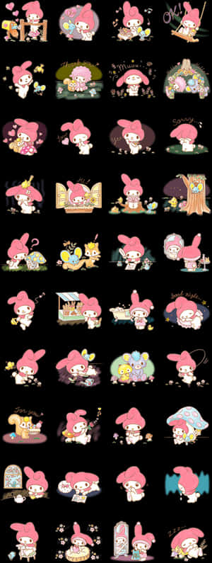 My Melody 表情與活動精選合集