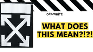 Off White 標誌背景 — Off white 標誌 壁紙