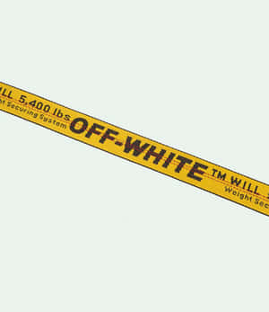 Off White 標誌背景 — 小米 Mix Flip 2 壁紙