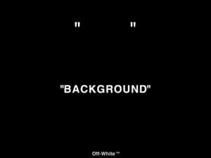 Off White 標誌背景 — Off white 標誌 壁紙