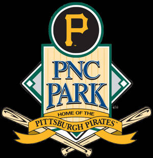 PNC Park 標誌，帶有交叉的球棒和匹茲堡海盜隊文字。 — 匹茲堡海盜 壁紙