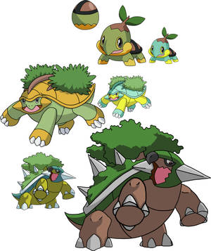 敲音猴 Pokémon 進化線 從嬰兒到最終型態 — 可愛 壁紙