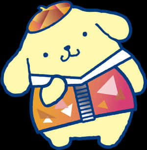 三麗鷗Pompompurin角色，高畫質PNG下載