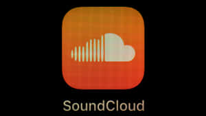 SoundCloud 應用程式圖示，帶有橙色漸變和白色雲朵符號。 — Soundcloud 壁紙