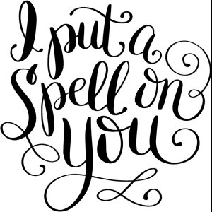 Spell On You 書法字體