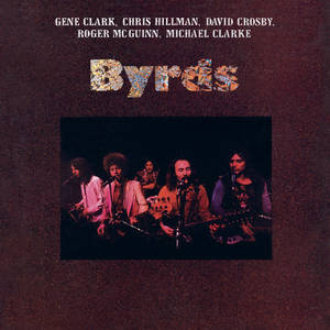 The Byrds 樂團在舞台上現場表演，使用麥克風和吉他。 — 岩石 壁紙