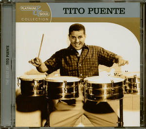 Tito Puente 在鉑金與黃金收藏專輯封面打康加鼓。 — 專輯封面 壁紙
