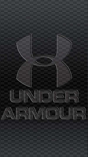 碳纖維背景上的 Under Armour 標誌 — 中性 壁紙