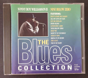 Sonny Boy Williamson II 的《The Blues Collection》CD封面，附曲目列表和照片。 — 書本 GIF 壁紙