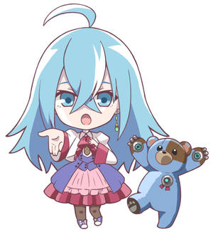 Q版 Vivy 與松本桌布 — Oppo Find N5 壁紙