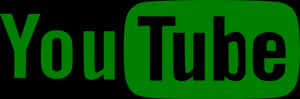 YouTube 標誌綠色背景