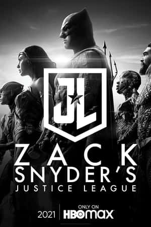 Zack Snyder 的《正義聯盟》電影海報，以黑白呈現蝙蝠俠、神力女超人及其他英雄。 — Huawei MatePad 11.5 (2026) 壁紙