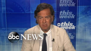 ABC新聞主播在電視節目「This Week」中發言。 — 福斯新聞 壁紙