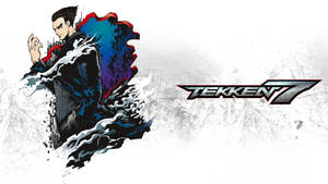 來自Tekken 7的動漫戰士，以動態姿勢展現動作效果。 — 三島一八 壁紙