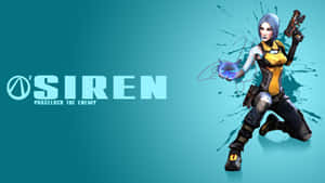 一位穿著戰鬥裝備的女性遊戲角色，手持發光球體和武器。 — 電玩遊戲 GIF 壁紙
