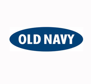 Old Navy 品牌標誌，藍色橢圓形配白色文字 — 海軍藍 壁紙