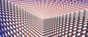 抽象3D幾何圖案，立方體在透視中逐漸消失。 — 幻覺 壁紙