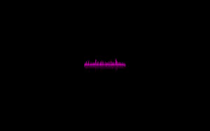 黑色背景上的洋紅色音頻波形。 — 淺粉色調 壁紙