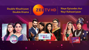 Zeetv HD 戲劇系列宣傳，演員穿著傳統和現代服裝。 — 寶萊塢 壁紙