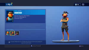 來自 Fortnite 遊戲庫存畫面的 Fishstick 海盜角色 — 魚棒 Fortnite 壁紙