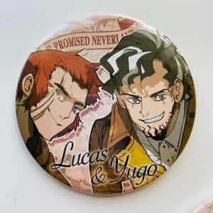 《約定的夢幻島》中 Lucas 和 Yugo 的動漫徽章 — 約定的夢幻島 壁紙