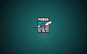 一個緊握的拳頭粉碎監獄鐵欄，伴隨閃電和 power 一字。 — 阿德雷德 壁紙