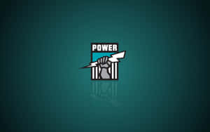 緊握的拳頭粉碎監獄鐵欄，伴隨閃電和power一詞。 — 阿德雷德 壁紙