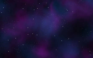 廣闊的紫色和藍色星雲，充滿了深空中的星星。 — 暮光 壁紙