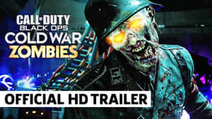 《Call of Duty Black Ops Cold War Zombies》預告片中眼睛發光的喪屍士兵。 — 決勝時刻黑色行動冷戰 壁紙