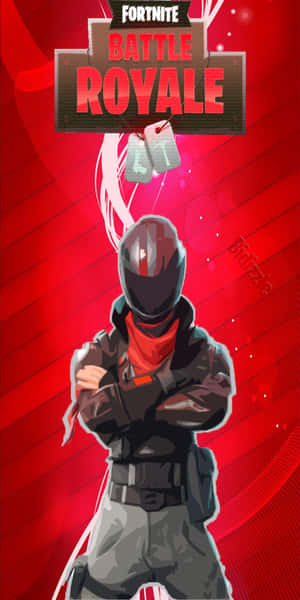 Fortnite Battle Royale 角色在紅色背景上交叉雙臂 — 電玩遊戲 GIF 壁紙