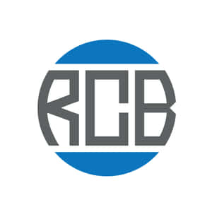 企業標誌，在藍白圓形徽章內有灰色RCB文字。 — iPad 第10代 壁紙