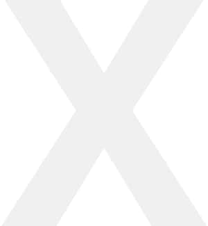 白色背景上的一個淺灰色X。 — 榮耀Magic V5 壁紙