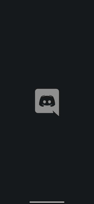 黑色背景上的 Discord 應用程式標誌 — Pixel 11 Pro 壁紙