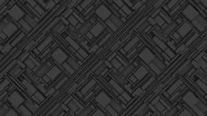 重複設計中灰色3D方塊的抽象幾何圖案。 — 灰色美學動圖 壁紙