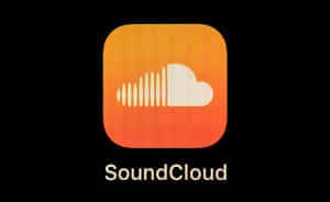 SoundCloud 應用程式圖標，帶有橙色漸變和白色雲朵聲波符號。 — 乾淨 壁紙