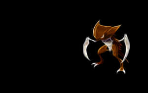 發光狐狸狀生物帶爪子對黑色背景 — 電玩遊戲 GIF 壁紙