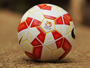 沙地上的AFC亞洲盃2015足球。 — 手球 壁紙