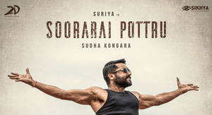演員蘇利亞為電影《Soorarai Pottru》擺出戲劇性的姿勢。 — 寶萊塢 壁紙