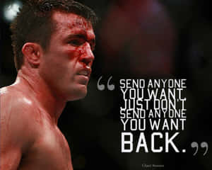 血淋淋的戰士與引文 發送任何你想要的人 只是不要發送任何你想要回來的人 — 運動 壁紙